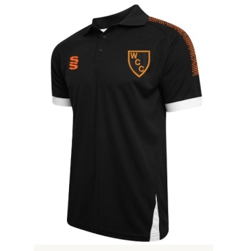 Fuse Polo Shirt : Black /  White